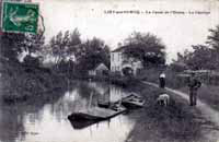 LIZY-sur-OURCQ - Le Canal de l'Ourcq - La Cantine